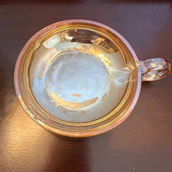 1950s Jeannette Glass Company Floragold dishes - Picture 3 of 5